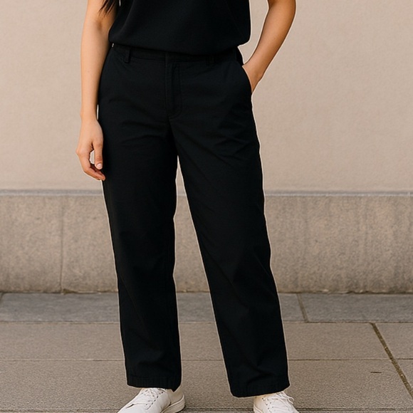 eddie Bauer women’s black capri - Picture 1 of 9